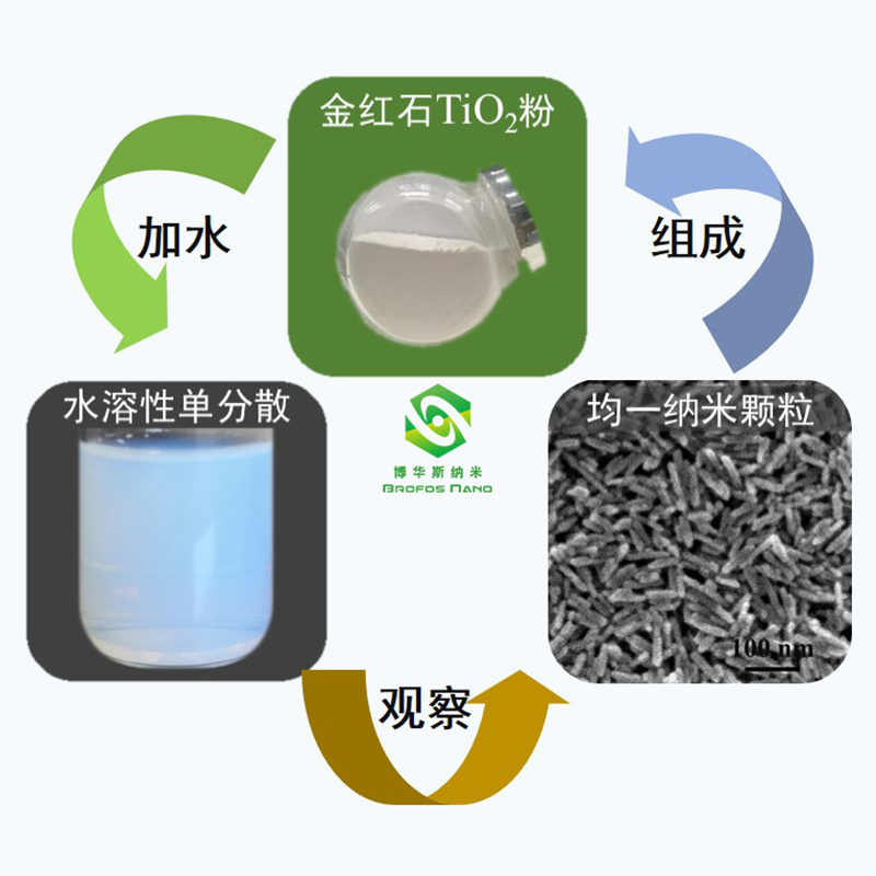 二氧化钛金红石纳米棒（TiO2）